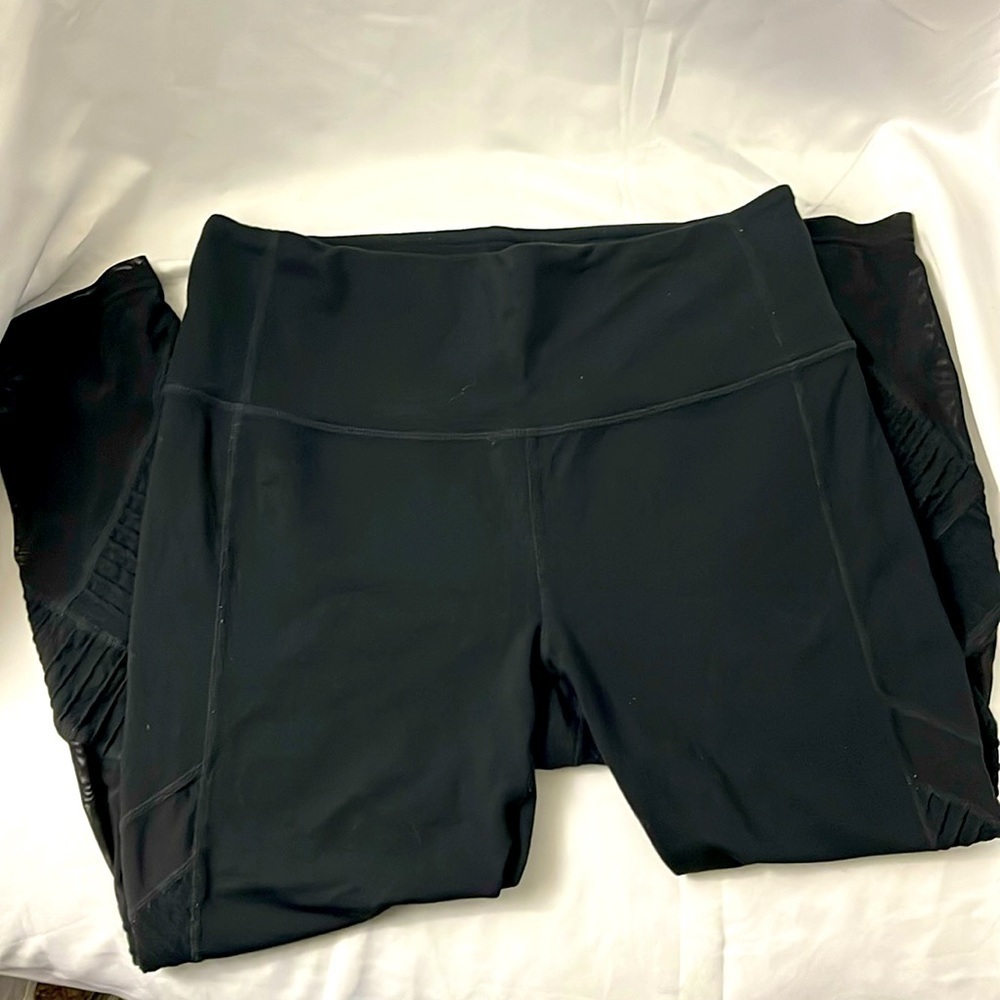 Athleta Black Activewear Leggings